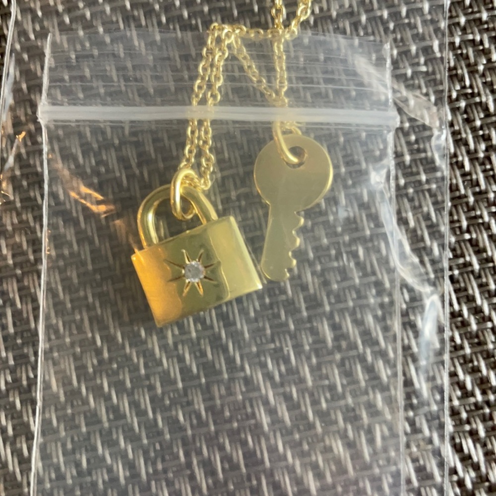 Uncommon James Lock and Key Necklace